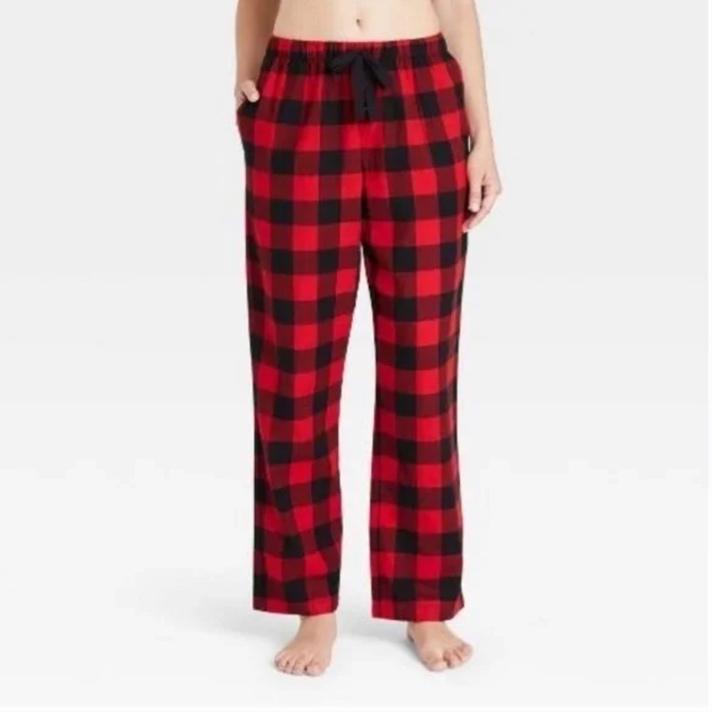 Women's Perfectly Cozy Flannel Plaid Pajama Pants - Stars Above